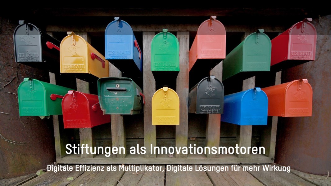 Stiftungen als Innovationsmotoren